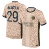 Paris Saint-Germain Bradley Barcola 29 Jordan Čtvrtý 2023-24 - Fotbalové Dresy (S/S) Paris Saint-Germain Bradley Barcola 29 Jordan Čtvrtý 2023-24 - Fotbalové Dresy (S/S)